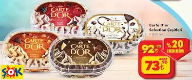 CARTE D’OR SELECTİON CARTE D’OR SELECTİON